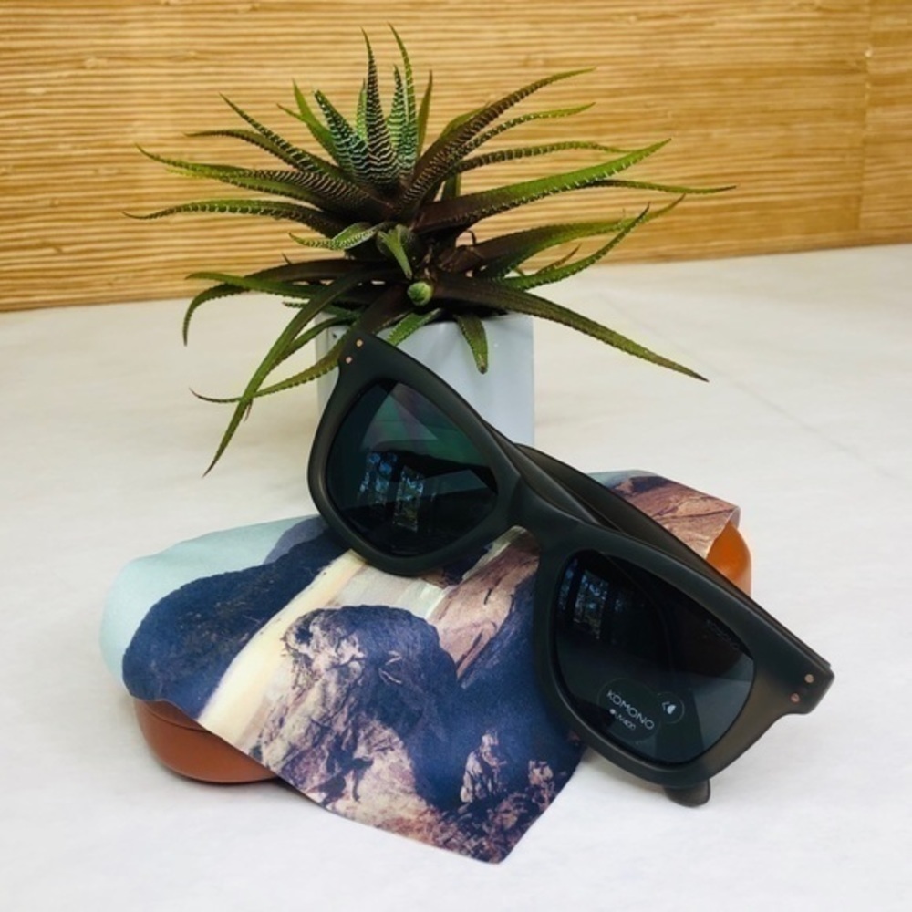 KOMONO Allen Frost Grey Sunglasses NEW - Picture 5 of 11
